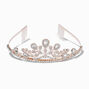 Diad&egrave;me Bianca en strass couleur dor&eacute; rose,