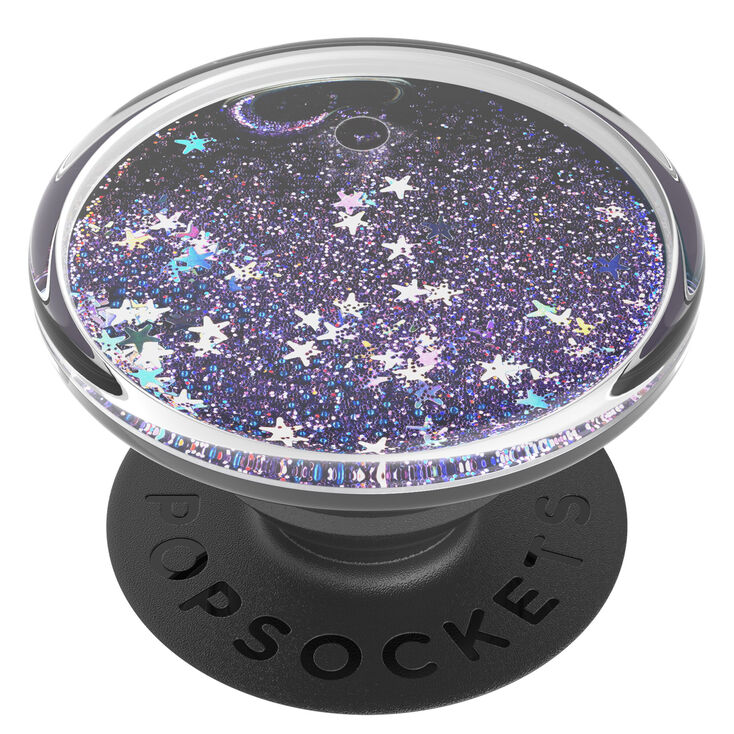 PopSockets Swappable PopGrip - Tidepool Galaxy Purple,