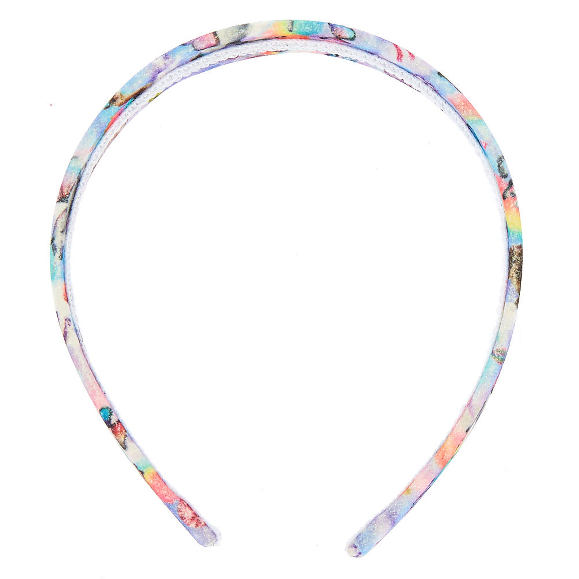 Glitter Butterfly Unicorn Headband Claire S Us