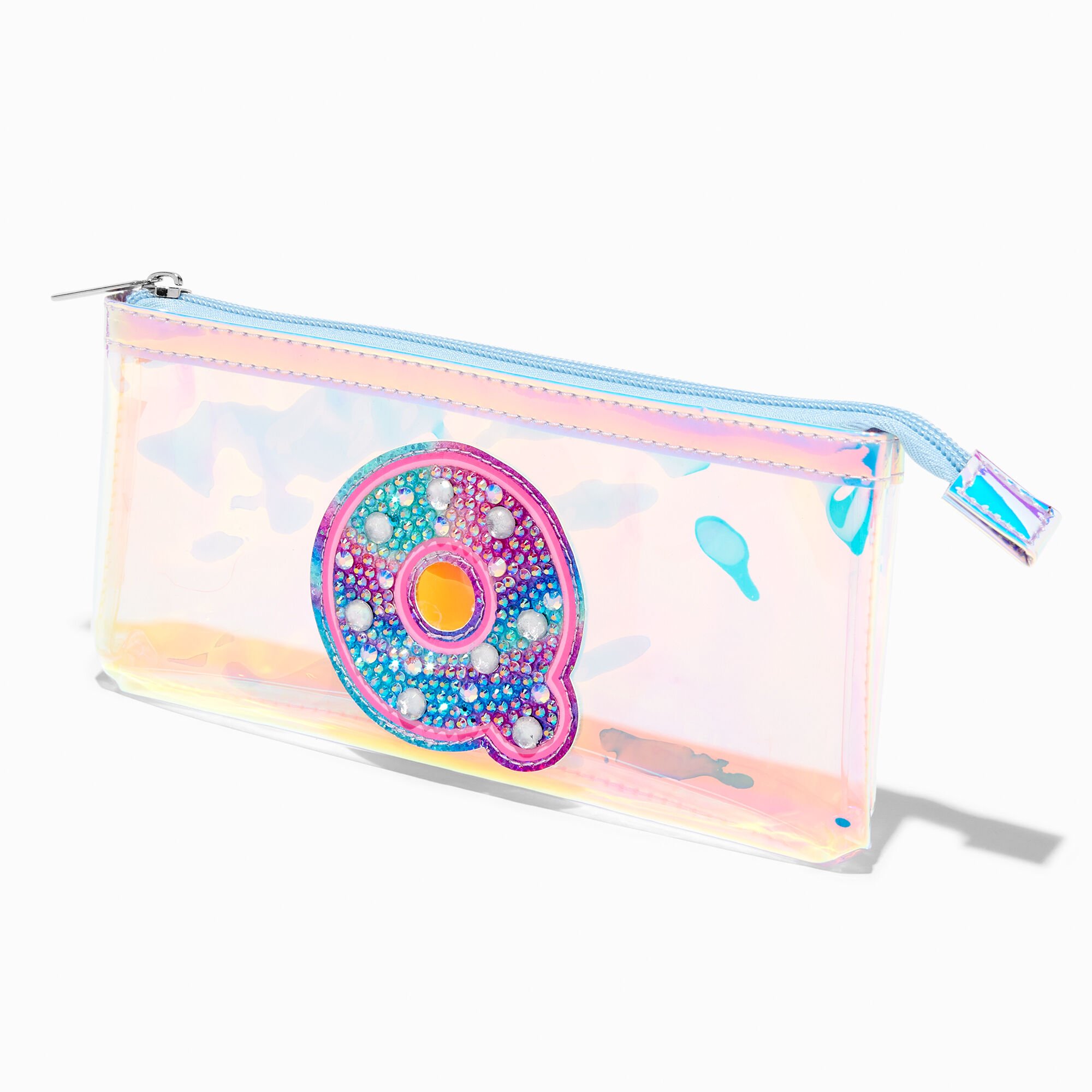 Holographic Initial Pencil Case - Q,