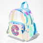 Mini sac &agrave; dos &agrave; initiale holographique - C,