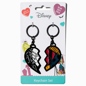 The Nightmare Before Christmas&reg; Jack &amp; Sally Keychain Set,
