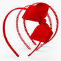 Serre-t&ecirc;tes &agrave; motifs vari&eacute;s Claire&#39;s&nbsp;Club - Lot de 3, rouges,