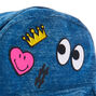 Sac &agrave; dos en jean bleu Smiley World,