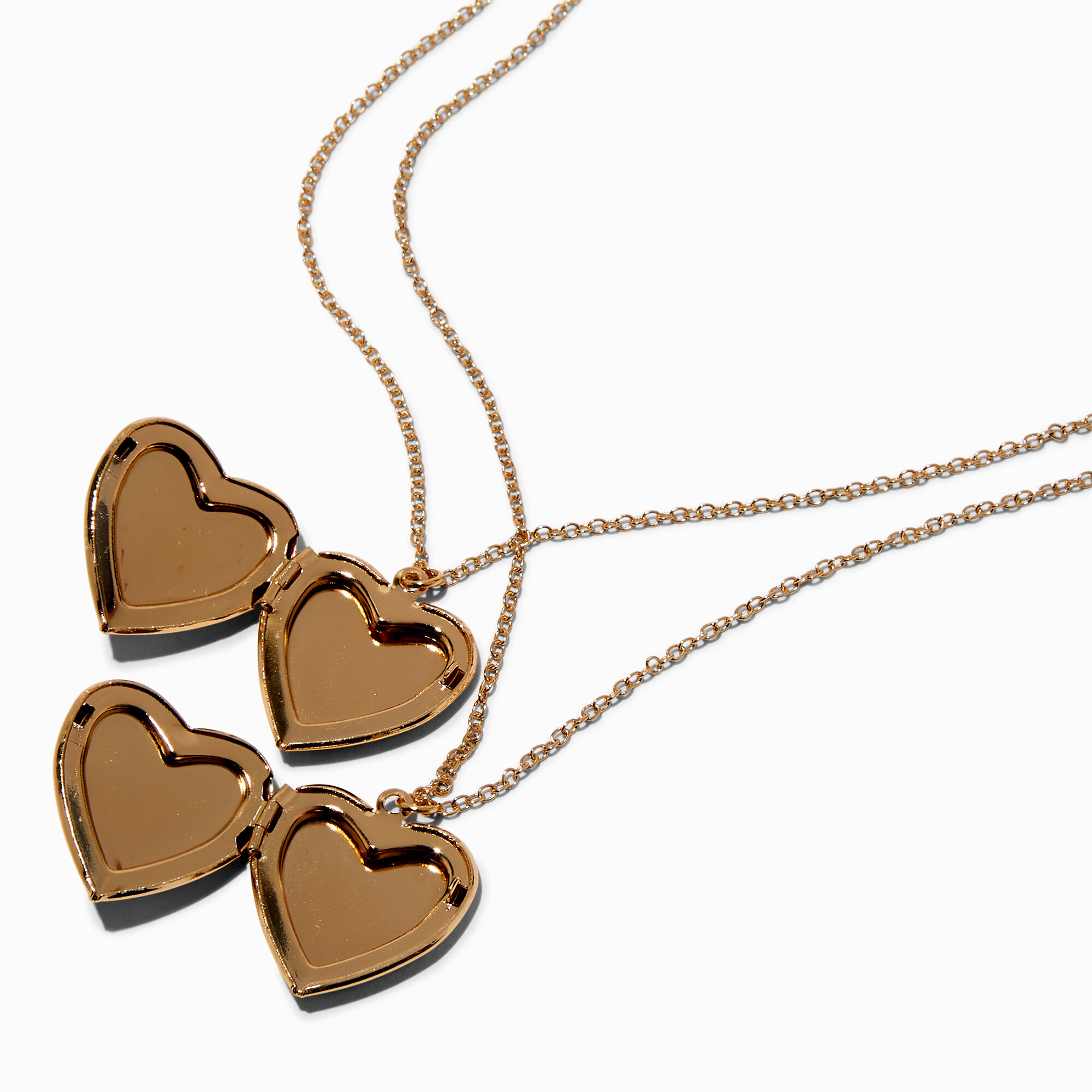 Best Friends BFF UV Color Changing Locket Pendant Necklaces 2 Pack Claire s US