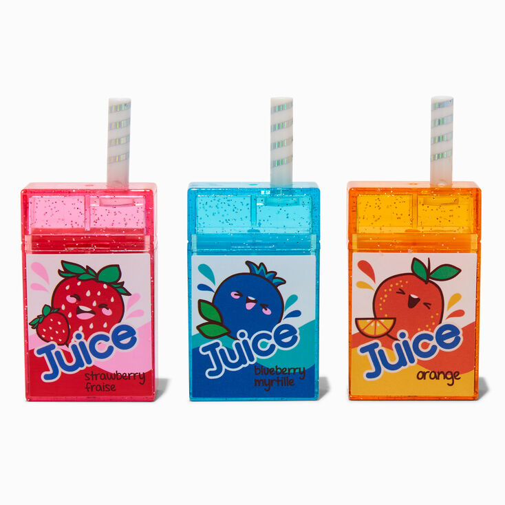 Juice Box Lip Gloss Set - 3 Pack,
