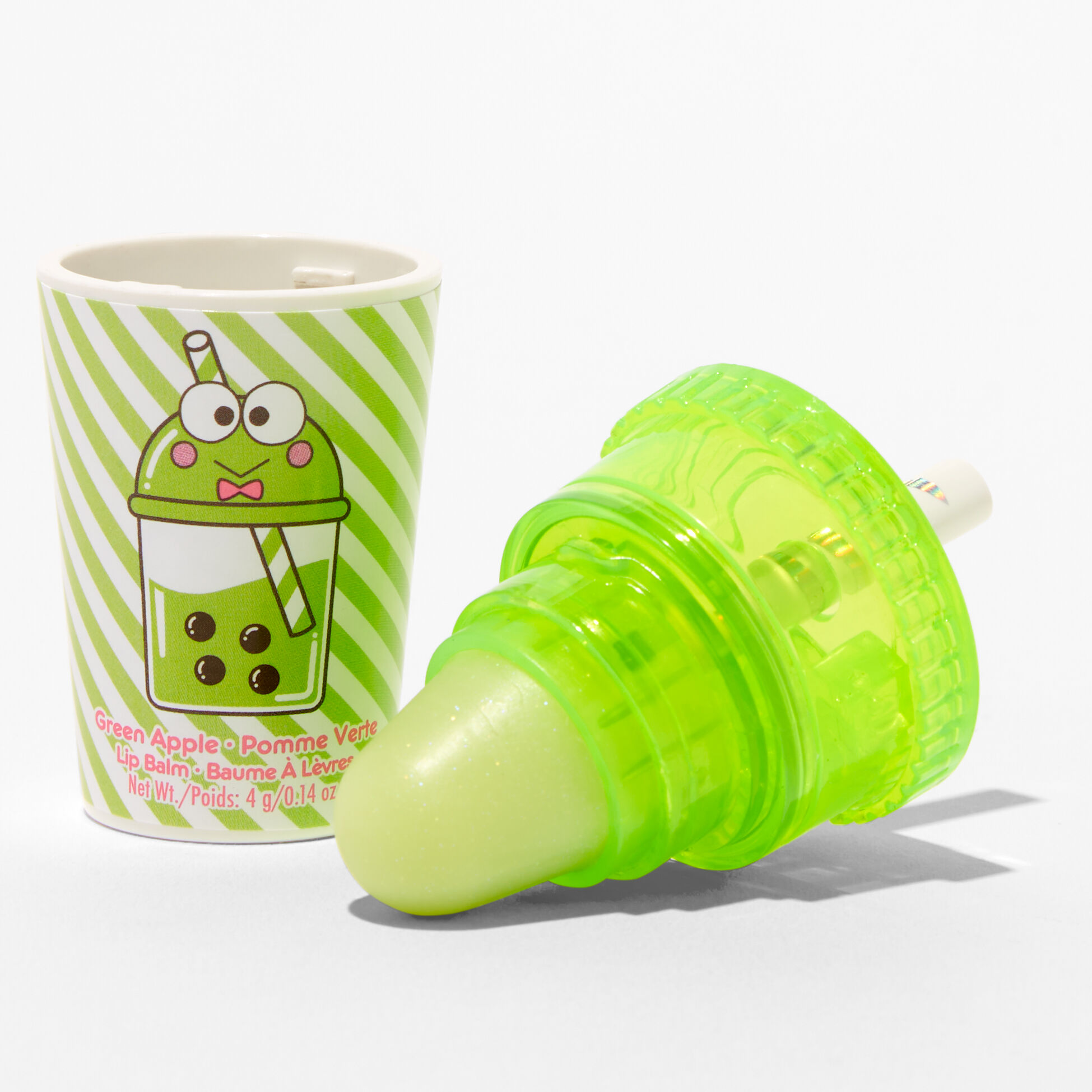 Hello Kitty® And Friends Keroppi™ Boba Tea Lip Balm - Green Apple,