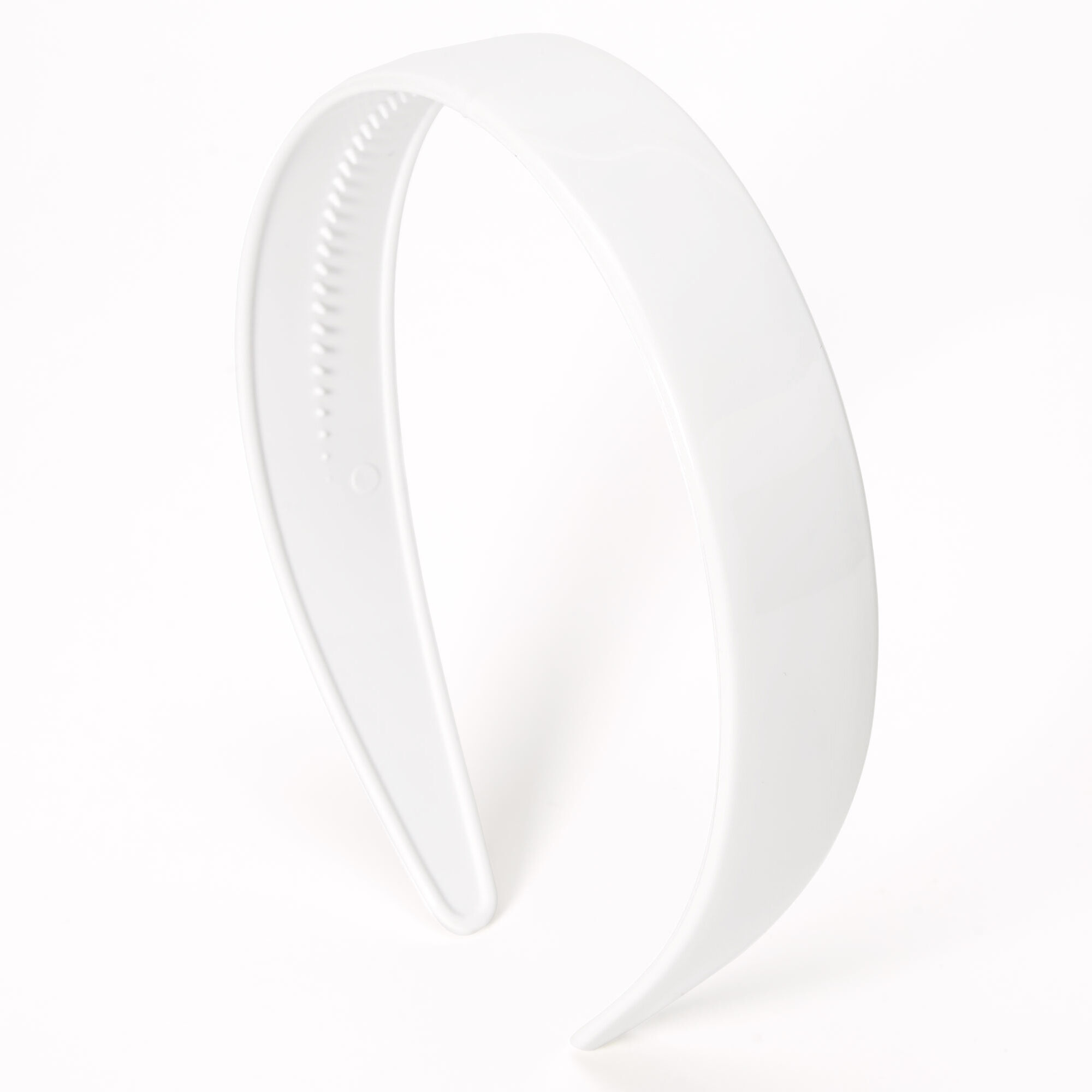 View Claires Solid Wide Headband White information