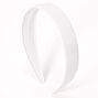 Solid Wide Headband - White,