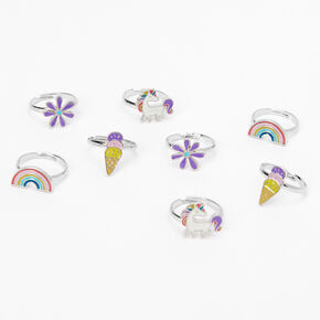 Claire&#39;s Club Unicorn Nail Polish Set - 8 Pack,