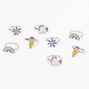 Claire&#39;s Club Unicorn Nail Polish Set - 8 Pack,