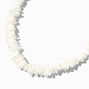 Claire&#39;s Club White Puka Shell Necklace,