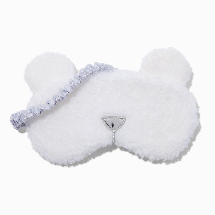 White Bear Sherpa Sleeping Mask,