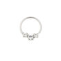 Sterling Silver 20G Crystal Cartilage Hoop Earring,