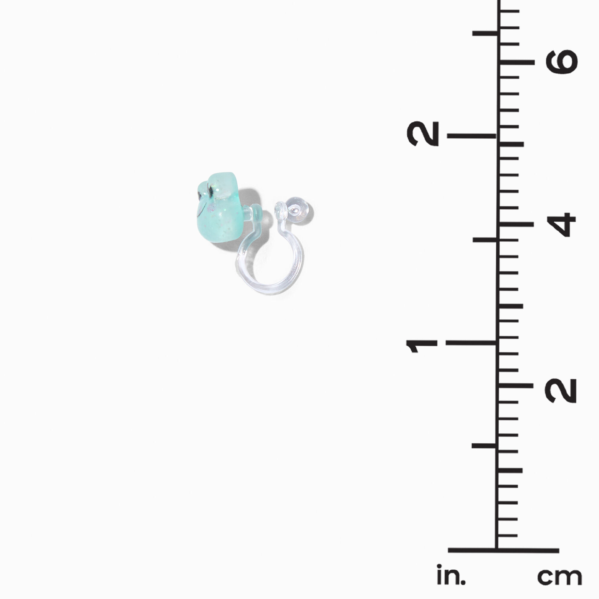 Claire's Club Glitter Critter Clip On Earrings - 3 Pack,