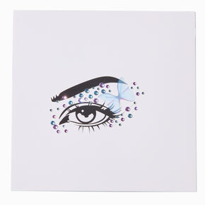 Purple &amp; Blue Butterfly Eye Gems,