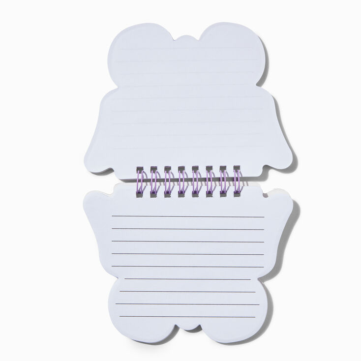 Purple Butterfly Mini Spiral Notebook,