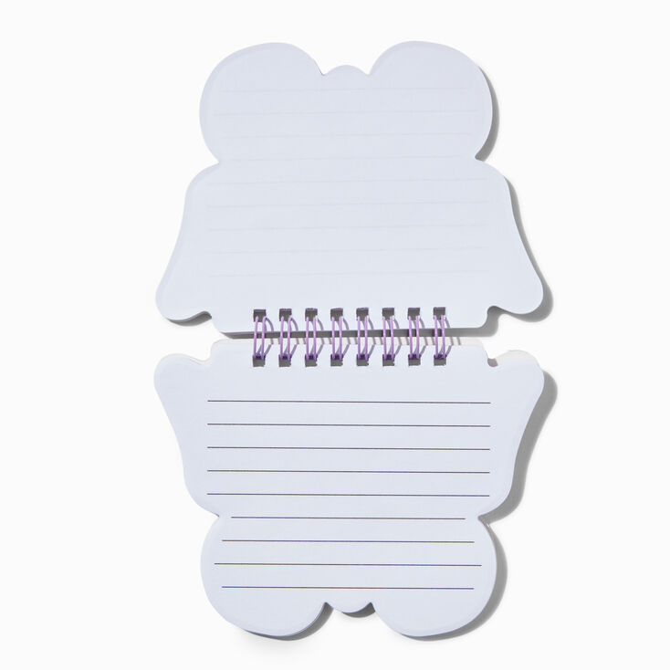 Purple Butterfly Mini Spiral Notebook