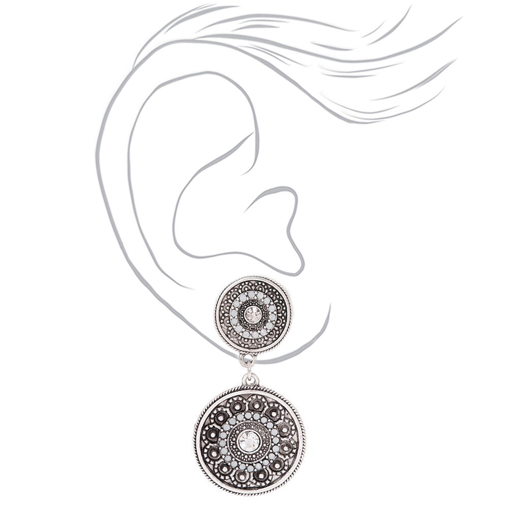 Pendantes à clip cercles 3,8 cm,
