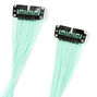 Sky Brown&trade; Mint &amp; Lavender Ombre Faux Hair Clip In Extensions - 2 Pack,