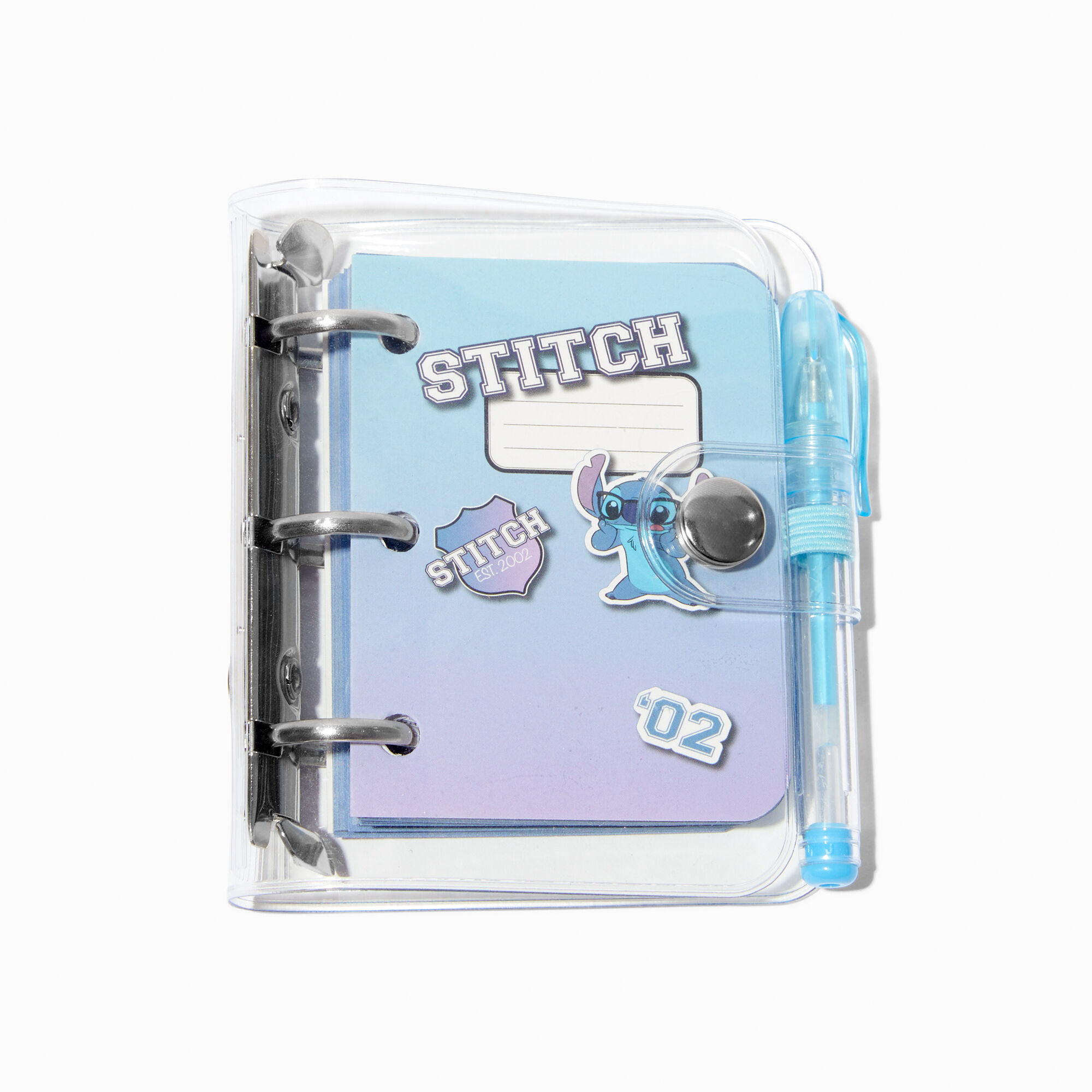 View Claires Disney Stitch Mini Planner Pen information