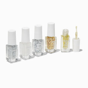 Birthday Cake Scented Peel-Off Nail Polish Set - 5 Pack,