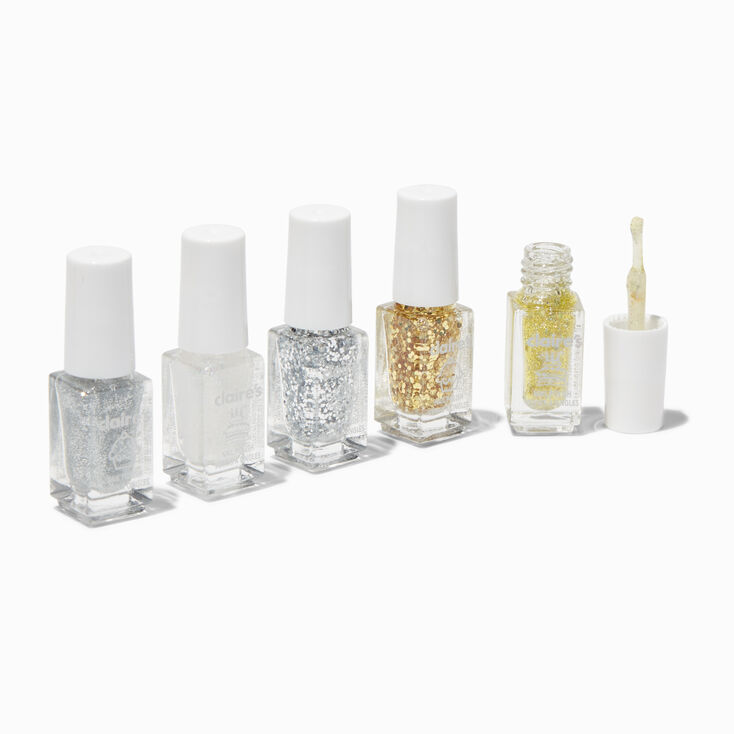 Birthday Cake Scented Peel-Off Nail Polish Set - 5 Pack,