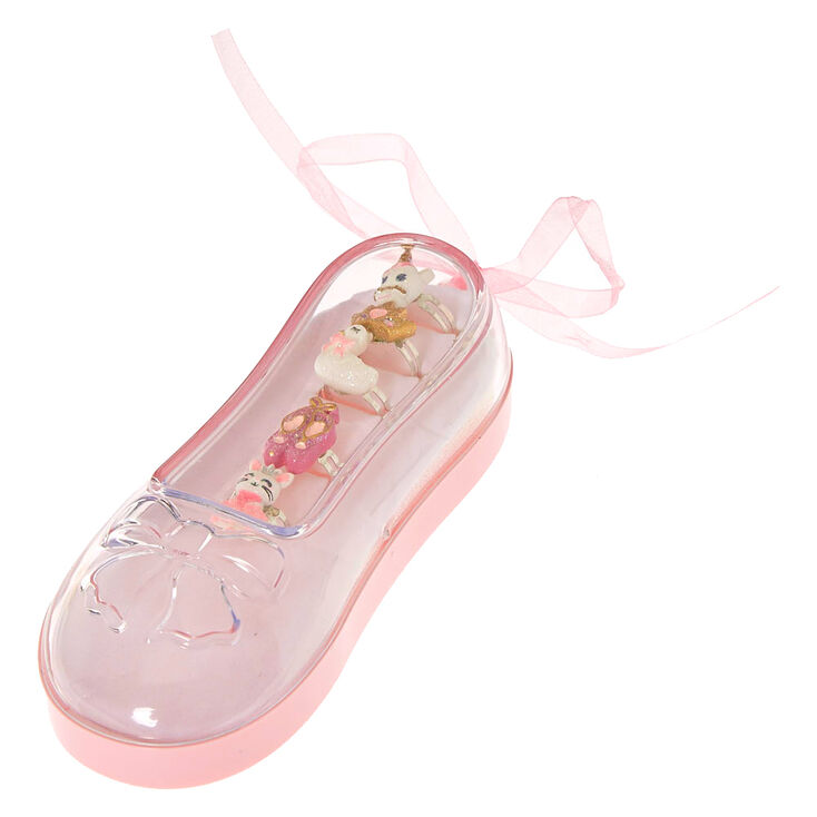 Claire&#39;s Club Ballet Rings - 5 Pack,