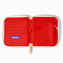 Embellished Red Strawberry Wristlet Wallet,