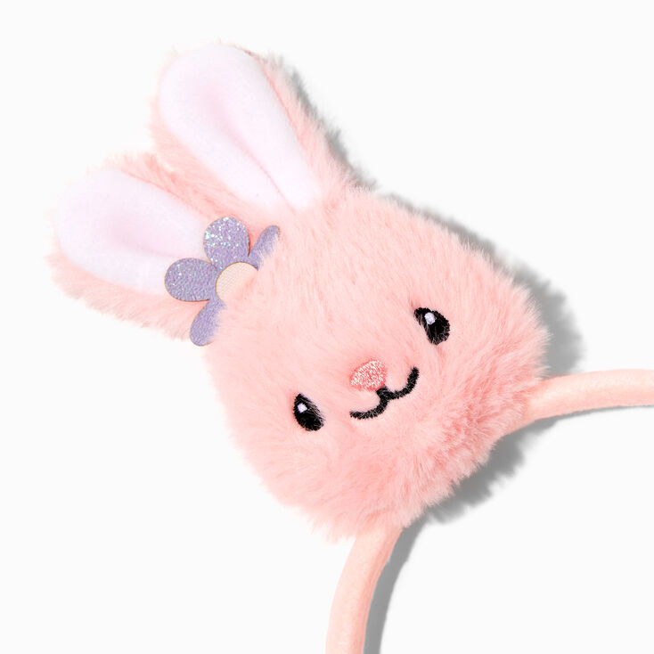 Easter Bunny Pink Plush Headband,