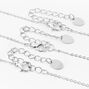 Silver Best Friends Ombr&eacute; Mystical Gem Pendant Necklaces - 3 Pack,