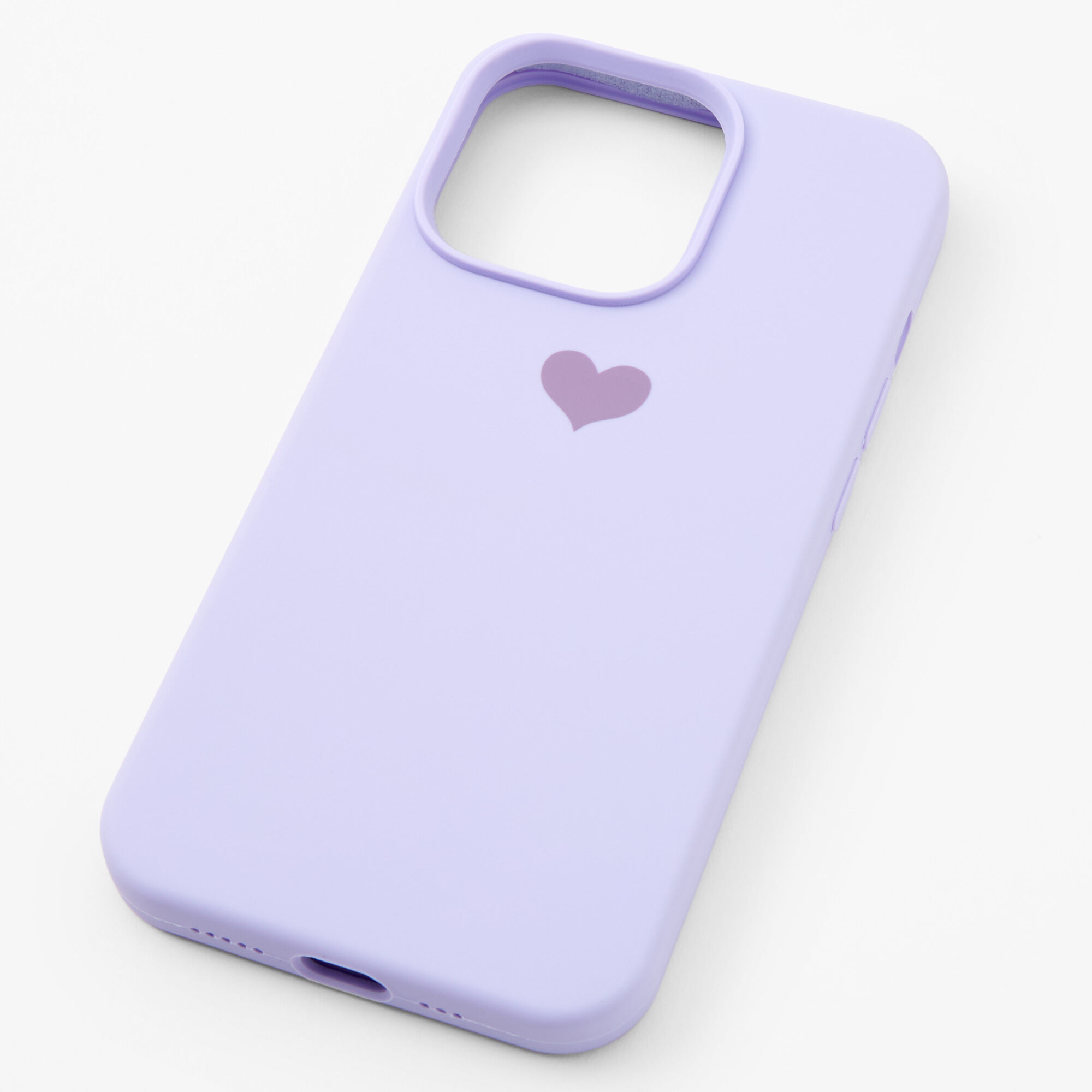 View Claires Lavender Heart Phone Case Fits Iphone 13 Pro information