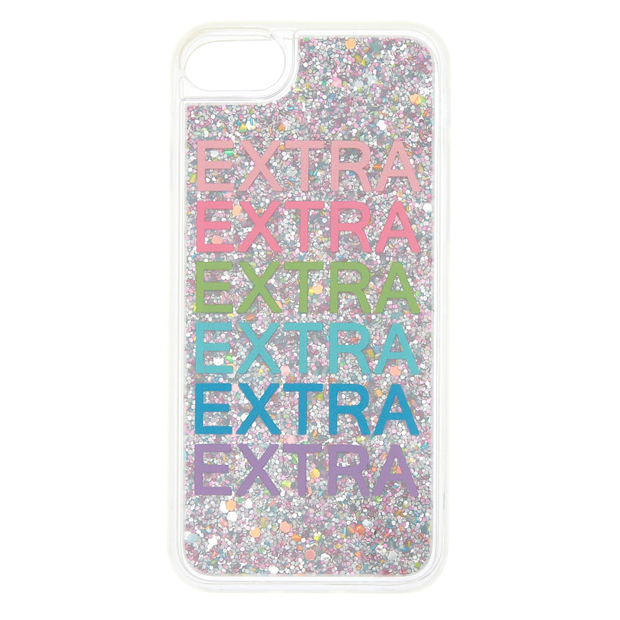 Extra Glitter Phone Case - Fits iPhone 6/7/8 Plus | Claire's US