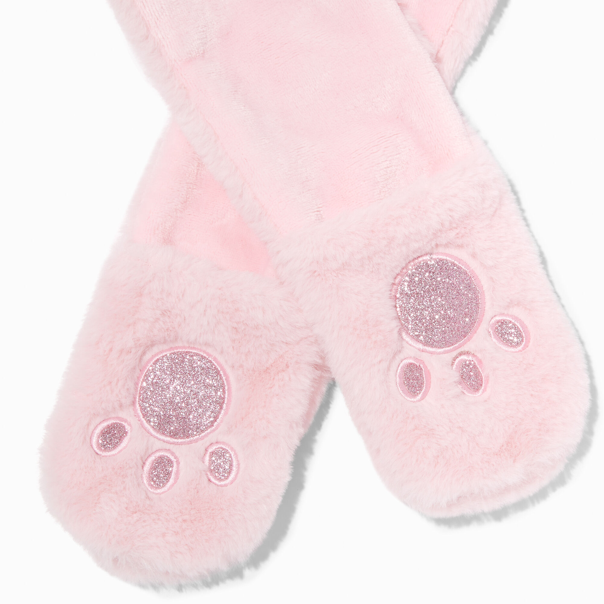Claire's Club Bear Pink Hood,