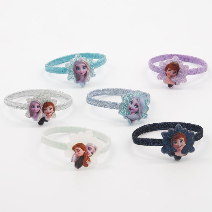 &Eacute;lastiques La Reine des Neiges&nbsp;2 &copy;Disney - Lot de 6,