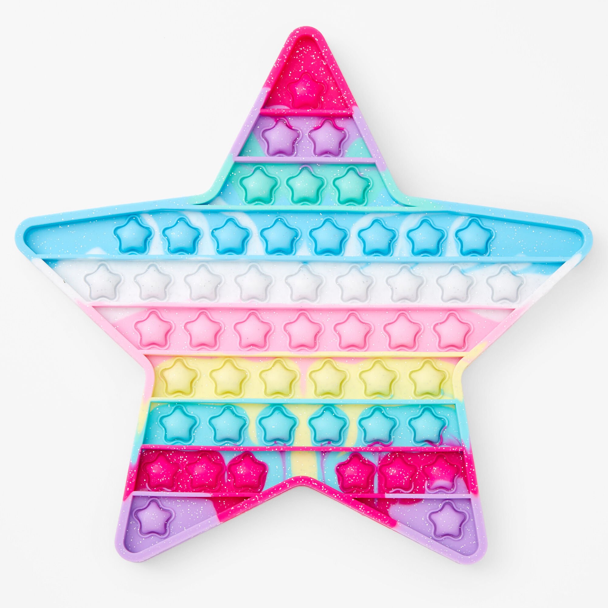 Pop Fashion 9'' Star Fidget Toy - Rainbow,