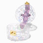Holographic Butterflies Clear Jewelry Case,