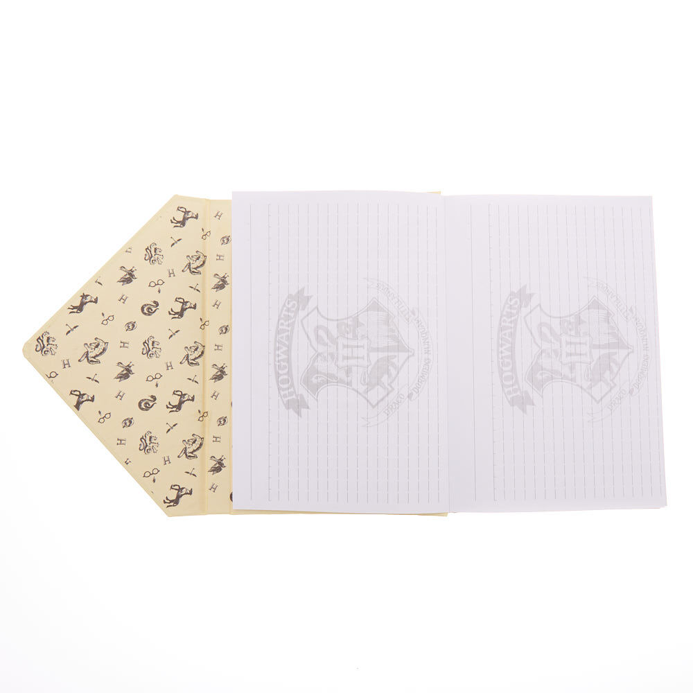 Harry Potter Envelope Notebook - Cream,