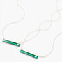 Best Friends Mood Pendant Necklaces - 2 Pack,
