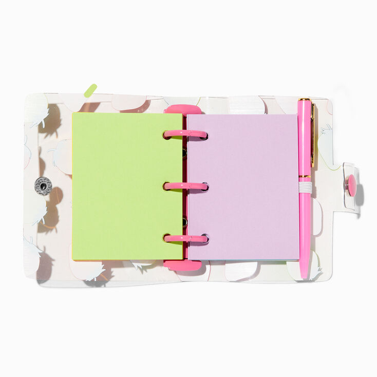 Strawberry Print Mini Journal Notebook,