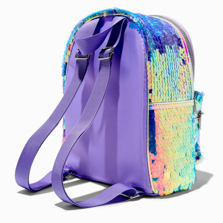 Rainbow Sequin Backpack