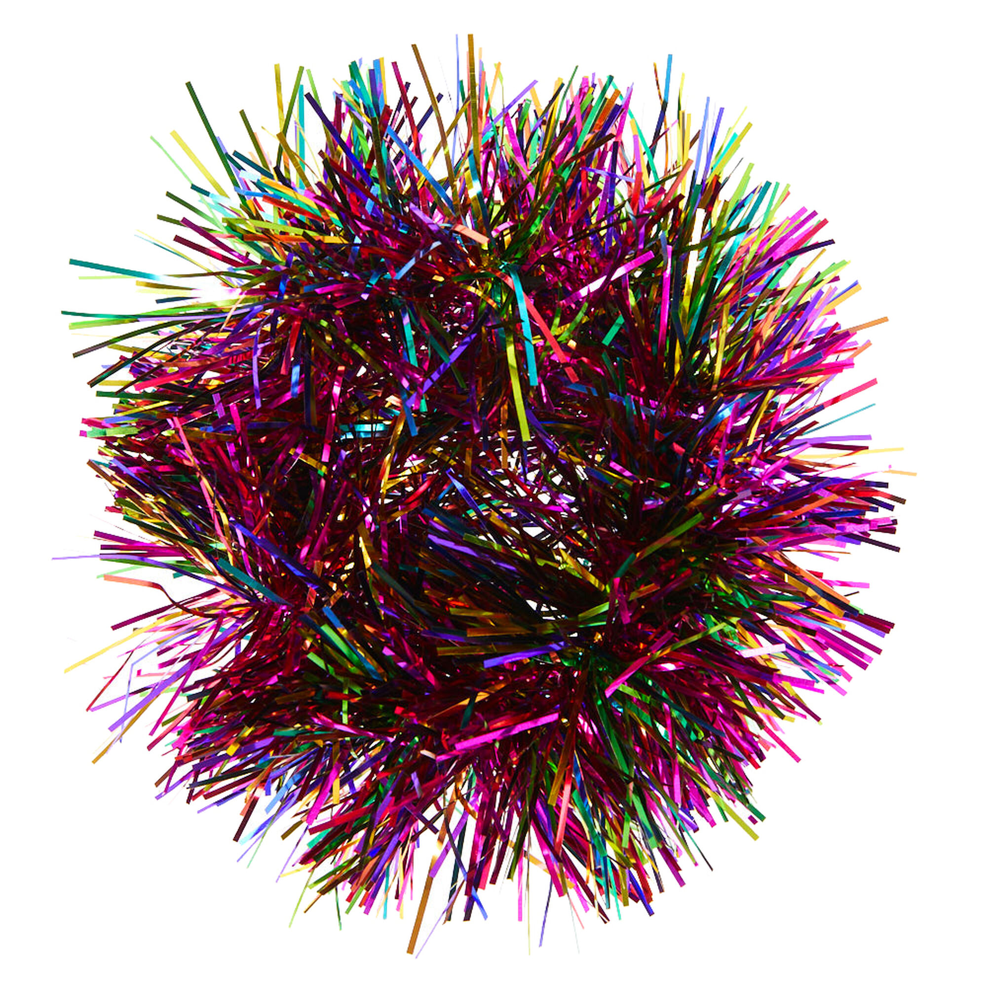 Rainbow Tinsel Hair Scrunchie | Claire's US