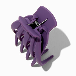 Matte Plum Finger Yoga Hair Claw,