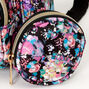 Nylon Watercolor Floral Mini Backpack,