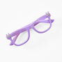 Claire&#39;s Club Purple Bunny Retro Frames,