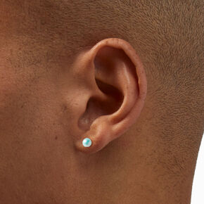Pearl &amp; Crystal Stud Earrings - 9 Pack,