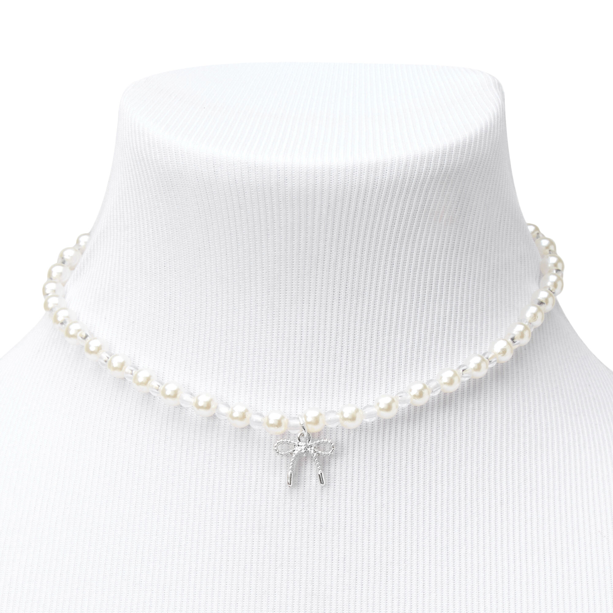Pearl choker claire's top