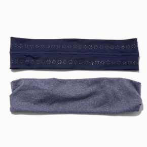 Gray &amp; Blue Athletic Headwraps - 2 Pack,