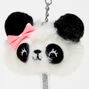 Panda Mini Keychain Pen - White,