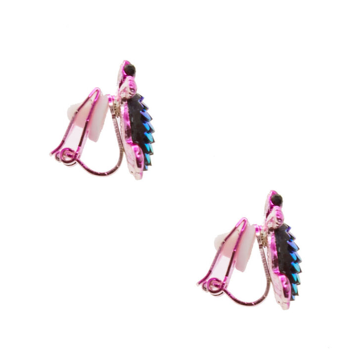 Pink Poppy, Unicorn Princess Stick on Earrings